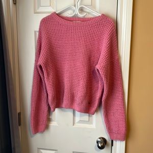 Pink Knit Ripzone Sweater